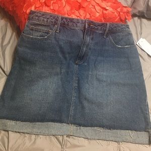 Jean skirt